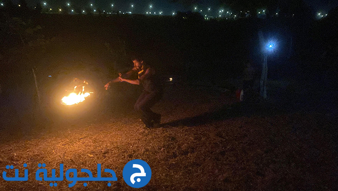 فعاليات ليلية باحضان الطبيعة في وادي قانا في جلجولية